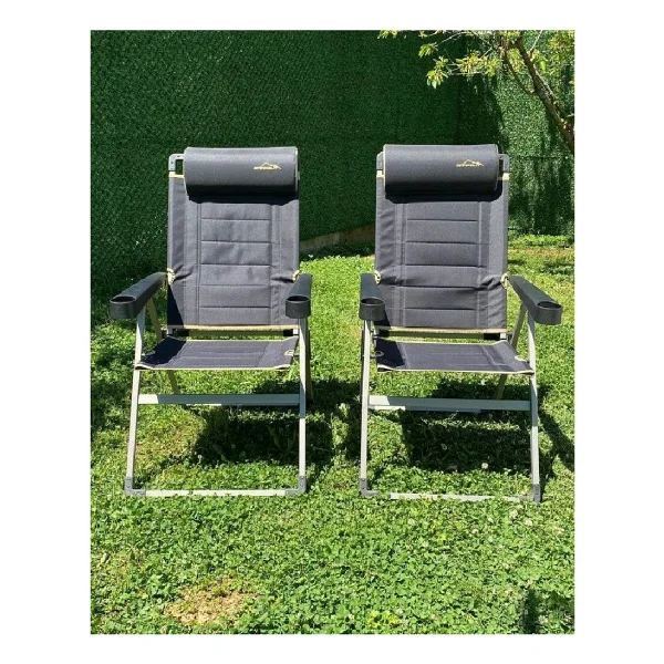 Nurgaz Campout Ng-Kls Lux 2'li Kamp Sandalyesi - Görsel 2