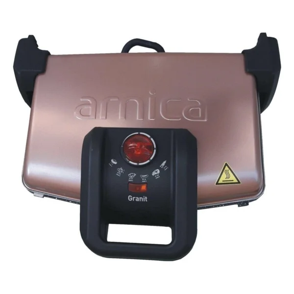 Arnica Ayvalık Granit Izgaralı Gh26124 Rose 1750 W Tost Makinesi - Görsel 2