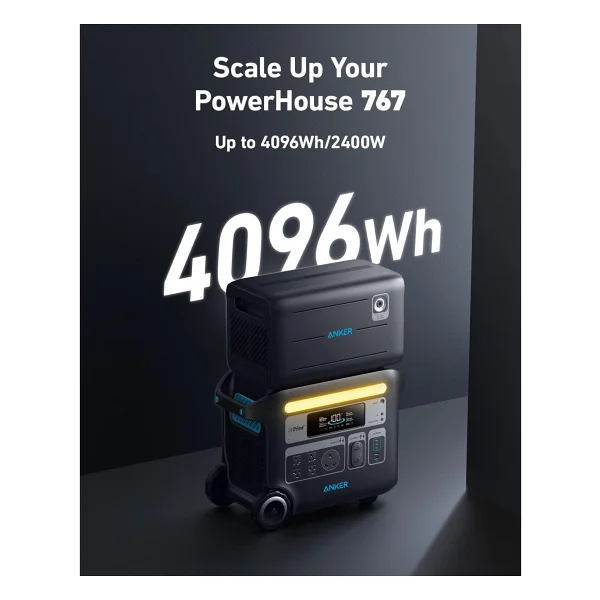 Anker Powerhouse 760 2048 Wh Ek Taşınabilir Güç Kaynağı - Görsel 6