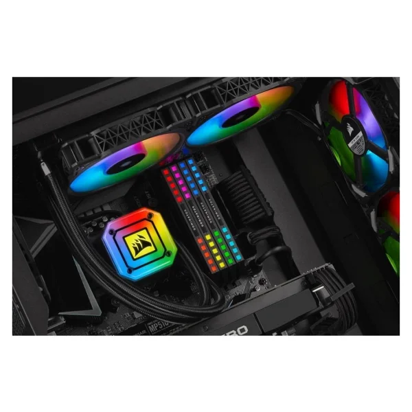 Corsair İcue H115i Elite Capellix Cw-9060047-Ww 280 Mm İşlemci Sıvı Soğutucu - Görsel 6