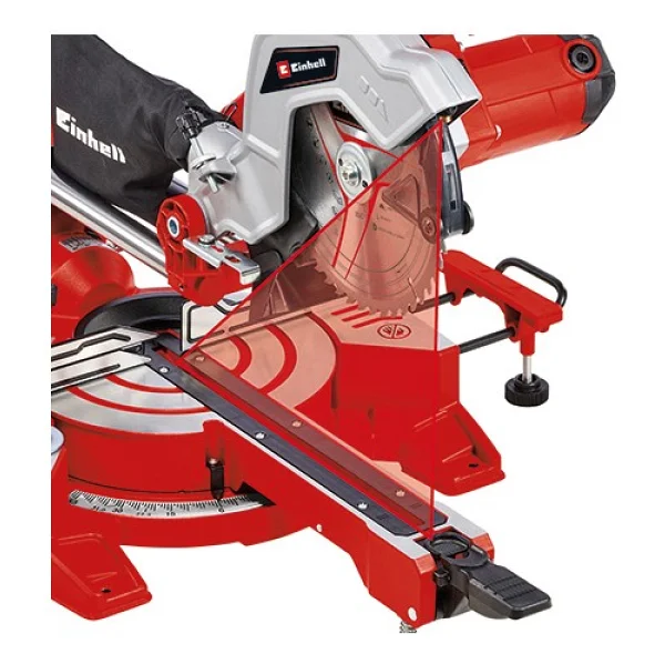 Einhell Tc-Sm 216 1600 W Kızaklı Lazerli Pistonlu Gönye Testere - Görsel 2
