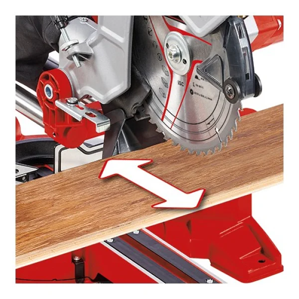 Einhell Tc-Sm 216 1600 W Kızaklı Lazerli Pistonlu Gönye Testere - Görsel 4