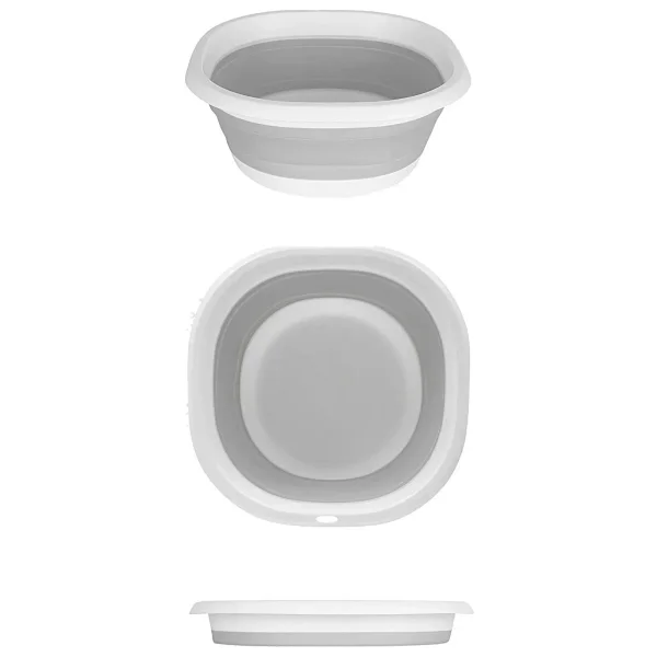 Bee Home 2li Katlanır Badya Leğen Set 5lt-10lt - Görsel 2