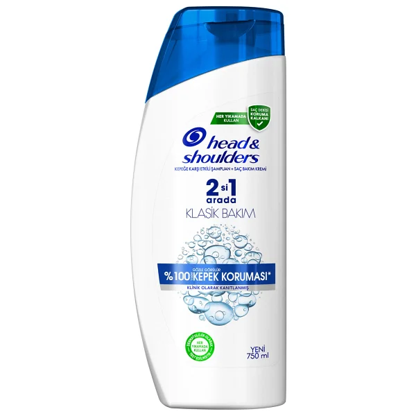 Head & Shoulders Klasik Bakım 750 ml Kepek Şampuanı - Görsel 2