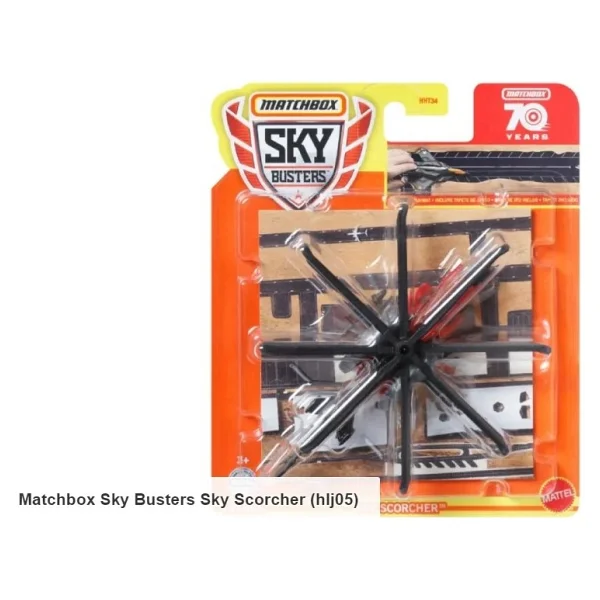 Matchbox Sky Busters Sky Scorcher-Hlj05 - Görsel 2