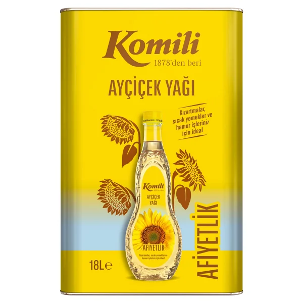 Komili Ayçiçek Yağı 18 Lt - Görsel 6