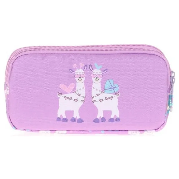 Kaukko Kids Love Aynalı Taşlı 3 Bölmeli Kalemlik - Görsel 4