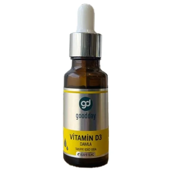 Goodday Vitamin D3 Damla 20 Ml - Görsel 4