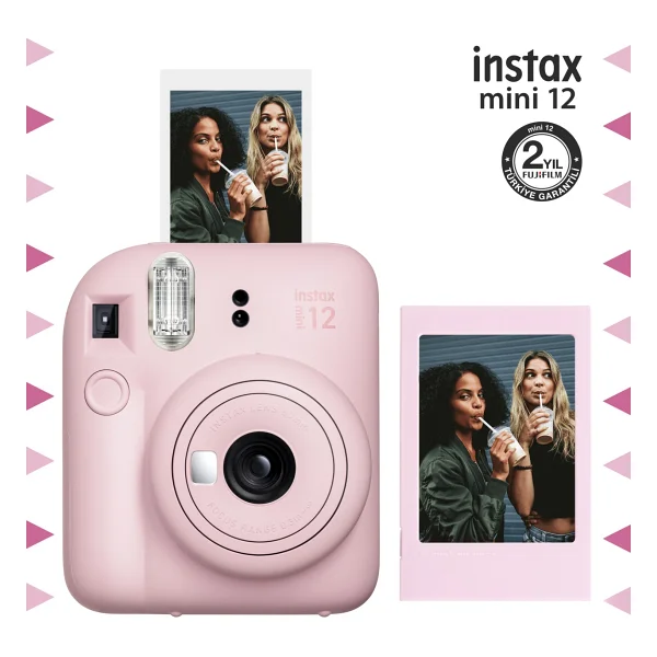 Instax Mini 12 Box Pembe Dijital Fotoğraf Makinesi - Görsel 6