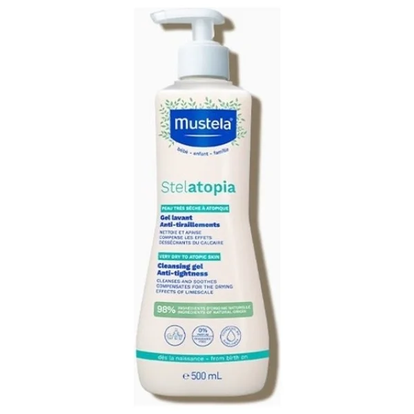 Mustela Stelatopia Cleansing Gel Şampuan 500 Ml - Görsel 3