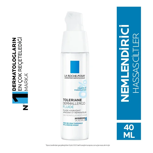 La Roche-Posay Toleriane Dermallergo Fluid 40 ml - Görsel 7