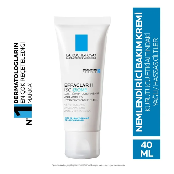 La Roche-Posay Effaclar H Isobiome 40 Ml Nemlendirici Krem - Görsel 10