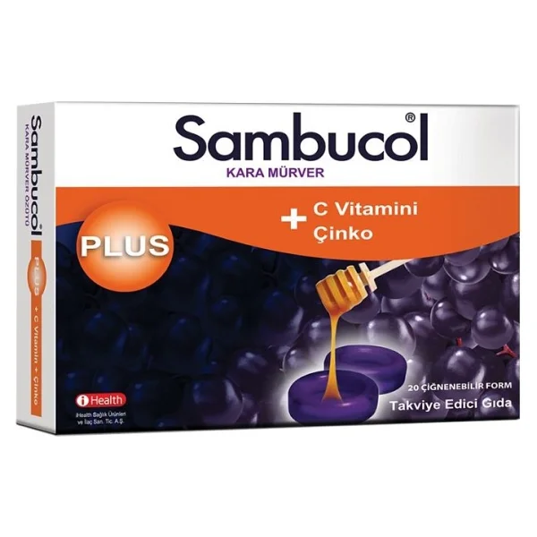 Sambucol Plus 20'li Pastil - Görsel 3