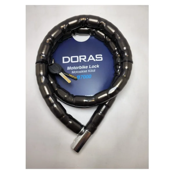 Doras Doras Motosiklet Kilidi B7000 1 Antrasit - Görsel 4