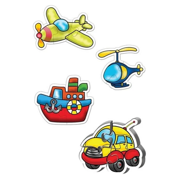 Ks Games Ulaşım Araçları Baby Puzzle - Görsel 3