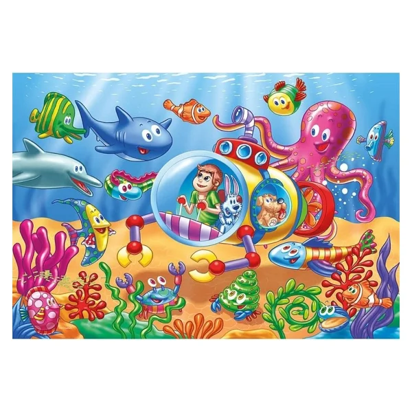 Ks Games Little Submarine Puzzle 12 Parça 31006 - Görsel 2
