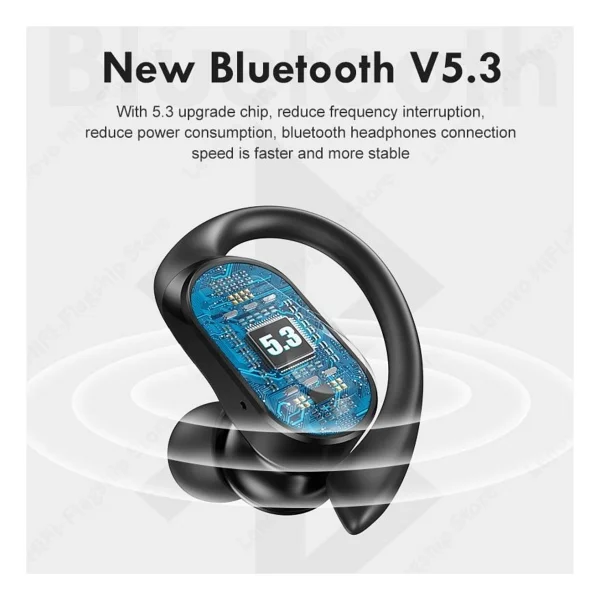 Lenovo Thinkplus Lp75 Siyah Kulak İçi Bluetooth Kulaklık - Görsel 3