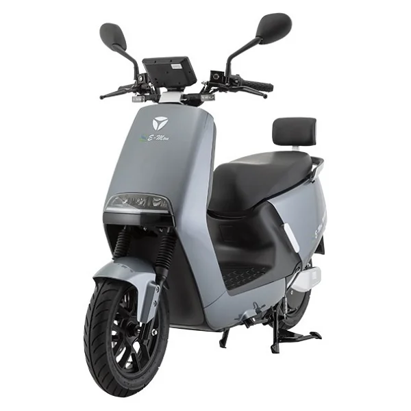 E-Mon Moneta 2400 W Elektrikli Motosiklet Gri - Görsel 3
