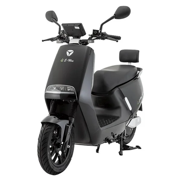 E-Mon Moneta 2400 W Elektrikli Motosiklet Siyah - Görsel 4