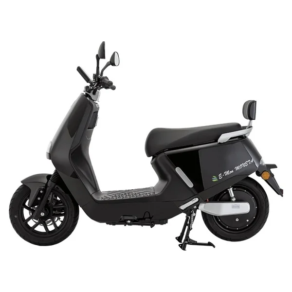 E-Mon Moneta 2400 W Elektrikli Motosiklet Siyah - Görsel 2