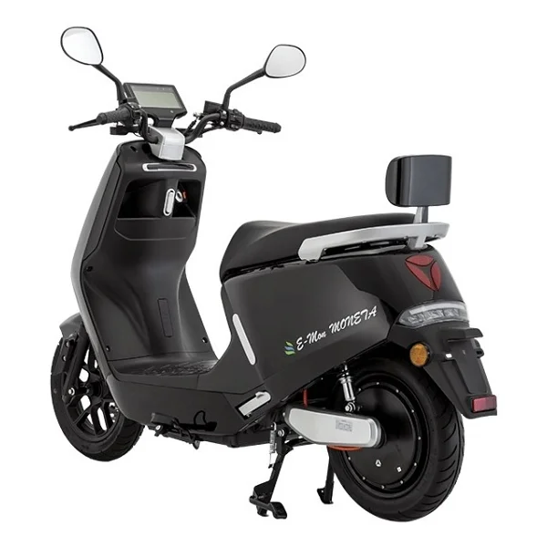 E-Mon Moneta 2400 W Elektrikli Motosiklet Siyah - Görsel 3