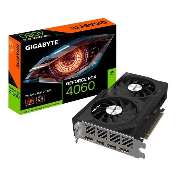 Gigabyte RTX 4060 Windforce Oc 8g Gv-N4060wf2oc-8gd 128 Bit Gddr6 8 GB Ekran Kartı - Görsel 3