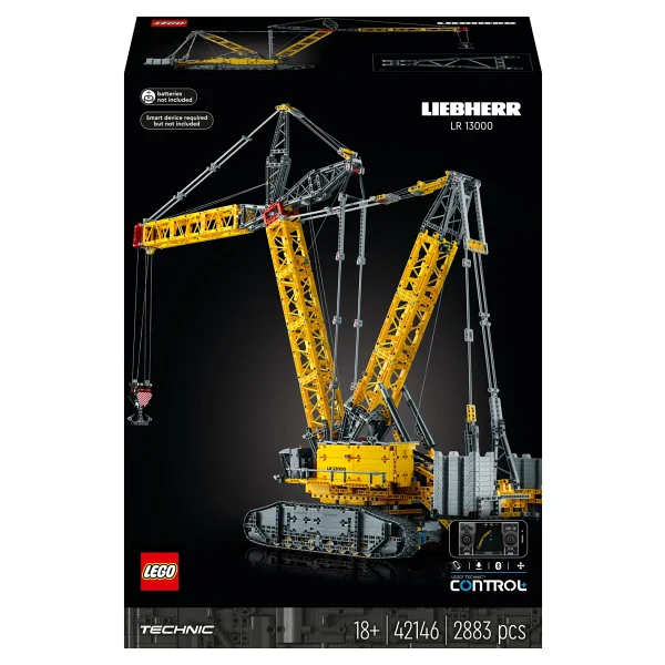 Lego 42146 Technic Liebherr Paletli Vinç Lr 13000 - Görsel 3