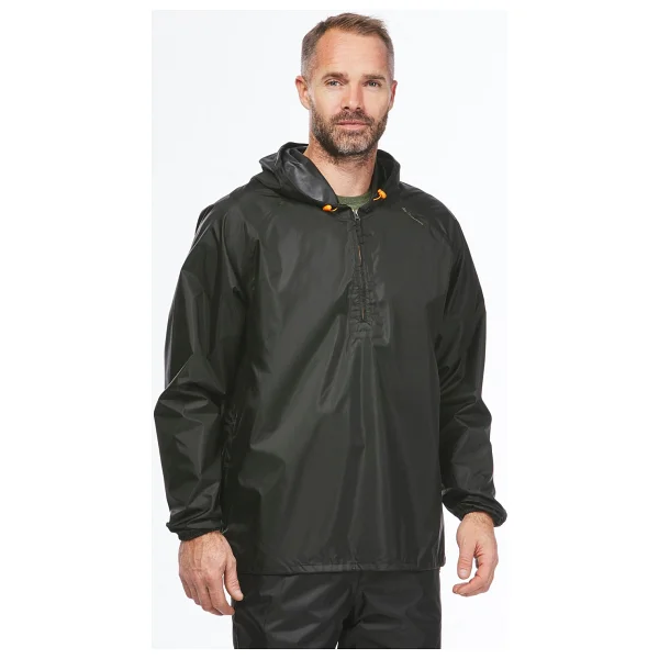 Quechua Erkek Outdoor Yağmurluk - Siyah - Raincut Decathlon - Görsel 6