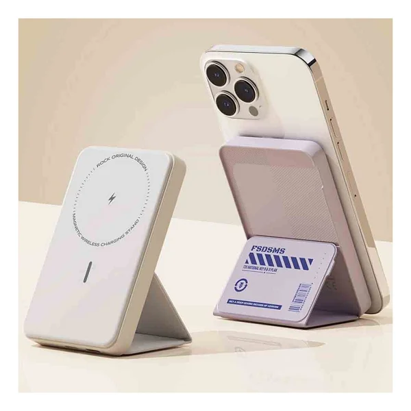 Rock P83 Siyah 5000 mAh MagSafe Powerbank - Görsel 4