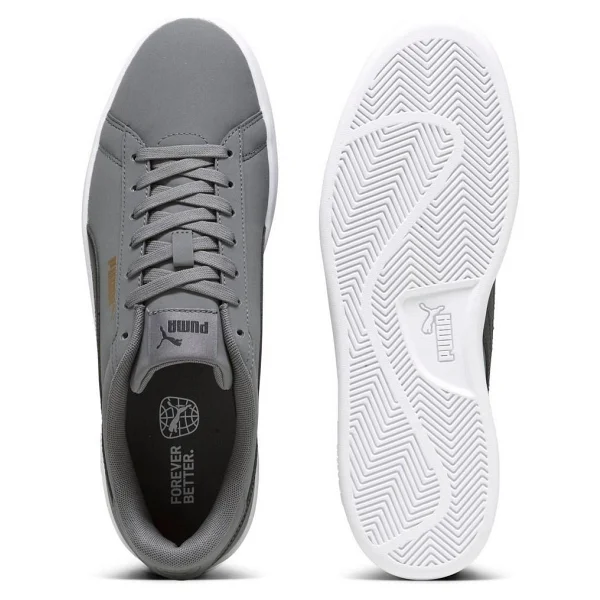 Puma Smash 3.0 Buck 392336-02 Gri Spor Ayakkabı - Görsel 7