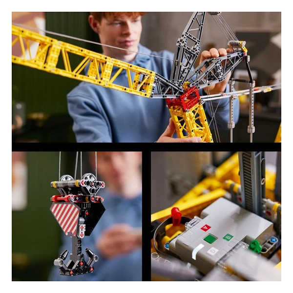 Lego 42146 Technic Liebherr Paletli Vinç Lr 13000 - Görsel 7