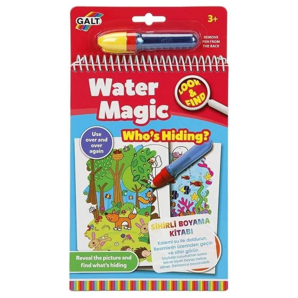 Galt Water Magic Kitap Kim Saklanıyor? Sihirli Boyama Kitabı - Görsel 8