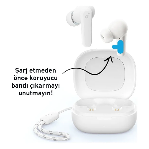 Anker Soundcore R50i TWS Beyaz Kulak İçi Bluetooth Kulaklık - Görsel 2