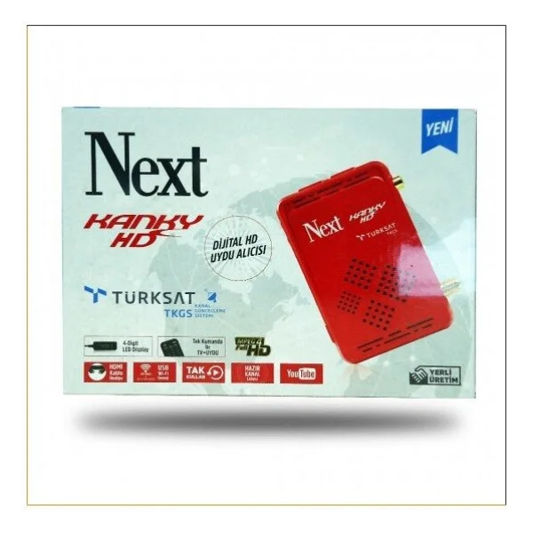 Next Kanky HD Mini Uydu Alıcısı - Görsel 3