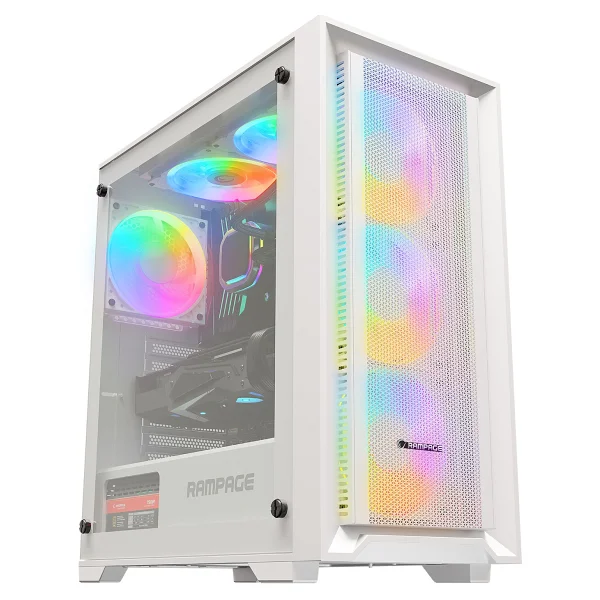 Rampage Voyager RGB Fanlı Siyah 750 W Atx Oyuncu Kasası - Görsel 7