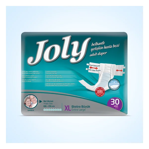 Joly Yetişkin Hasta Bezi X-Large 30 Adet - XL - Görsel 5