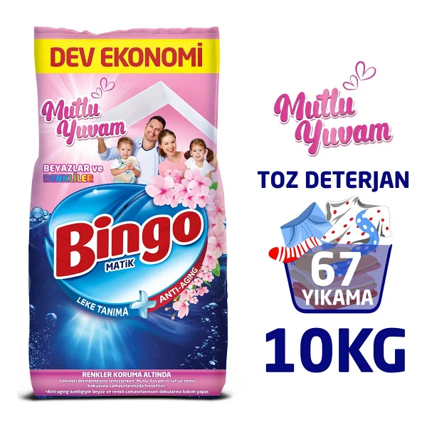 Bingo Matik 10 Kg Toz Deterjan - Görsel 3