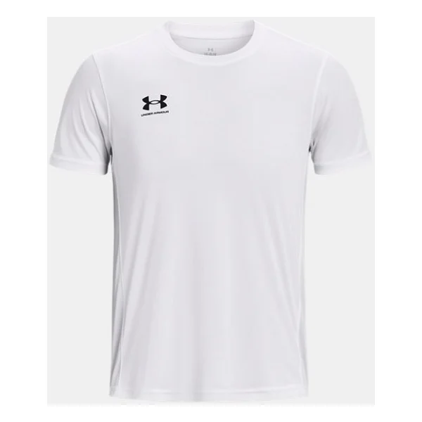 Under Armour Challenger 1379589-100 Beyaz Kısa Kollu Bisiklet Yaka Erkek Spor Tişört - Görsel 8