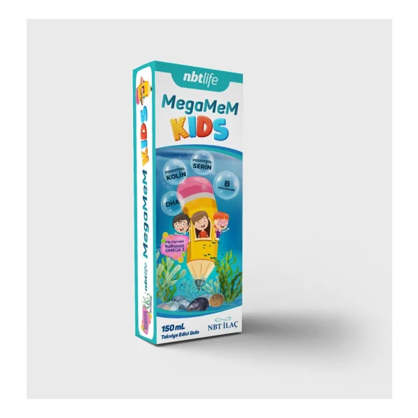 Nbt Life Megamem Kids 150 Ml Şurup - Görsel 2