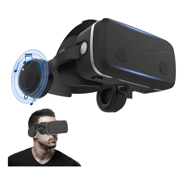 Vr Shınecon Scg15e Sanal Gerçeklik Gözlükleri 4.7-7 Inç Cep Telefonları Için Stereo Kulaklıklı - Siyah - Görsel 5