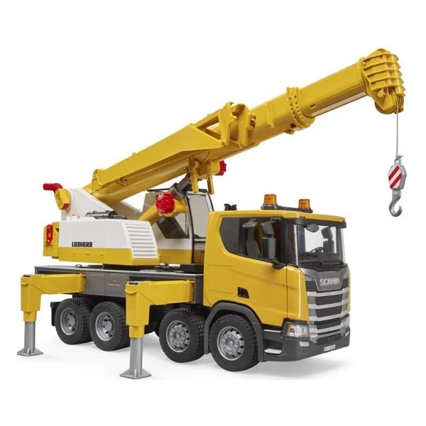 Bruder Scania 560r Liebherr Vinçli Kamyon Br03571 - Görsel 7