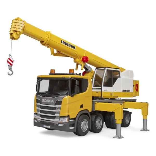 Bruder Scania 560r Liebherr Vinçli Kamyon Br03571 - Görsel 4