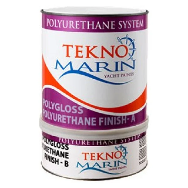 Teknomarin Polygloss Poliüretan Sonkat Boya Beyaz 1 Kg. - Görsel 3