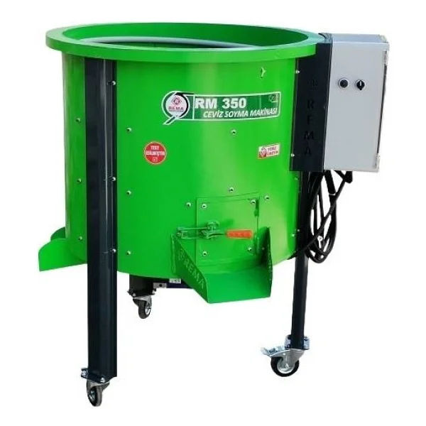 Rema Rm350 150 Kg 350 Lt 380 V Devir Ayarlı Ceviz Soyma Makinesi - Görsel 2