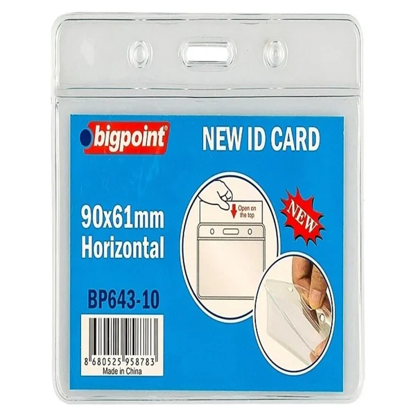 Bigpoint Kart Poşeti Yatay 90x61mm 10'lu Poşet - Görsel 2