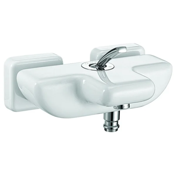 E.C.A. Novita 104102447 Krom Beyaz Banyo Bataryası - Görsel 3