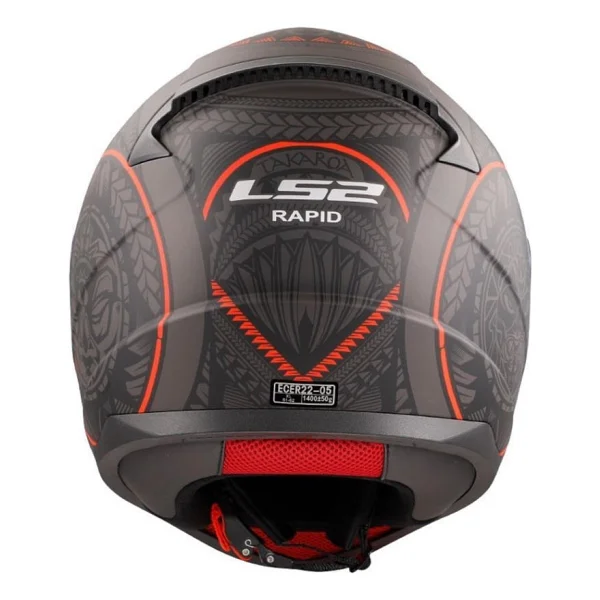LS2 Rapid Takaroa Full Face Motor Kaskı - Görsel 3