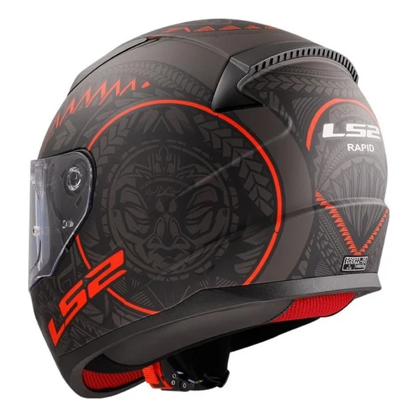 LS2 Rapid Takaroa Full Face Motor Kaskı - Görsel 4