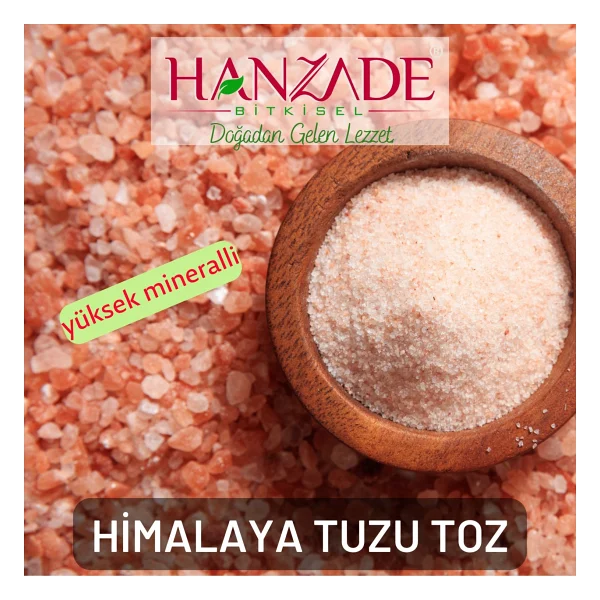 Hanzade Pembe Toz Himalaya Tuzu 1 Kg - Görsel 6