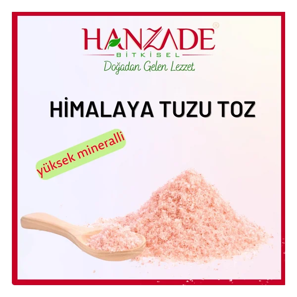 Hanzade Pembe Toz Himalaya Tuzu 1 Kg - Görsel 7